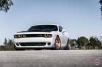 Dodge Challenger SRT Hellcat on Vossen Wheels (LC-101) 2018 года